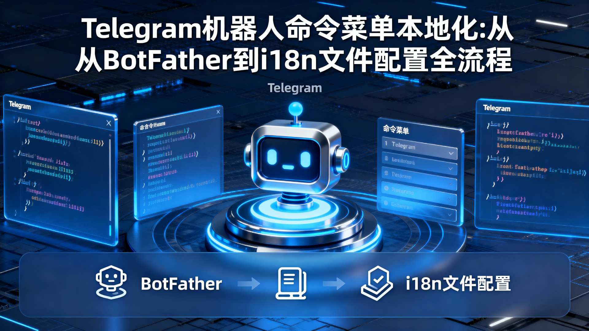 Telegram机器人本地化, Telegram机器人多语言切换, BotFather设置命令菜单语言, Telegram setMyCommands多语言, Telegram机器人i18n实现, Telegram机器人命令菜单乱码解决, Telegram机器人语言包更新, Telegram机器人动态语言切换, 机器人开发多语言最佳实践, Telegram Bot API本地化教程